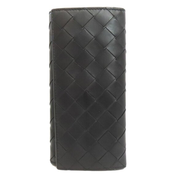 BOTTEGA VENETA Black Intrecciato Wallet - Picture 1 of 11